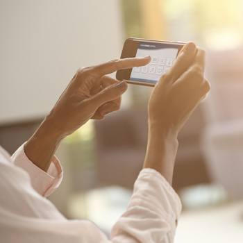 Going beyond the Internet of Things woman on phone