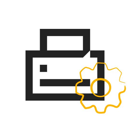 Minimer sikkerhedsrisici med KYOCERA Device Manager printer icon