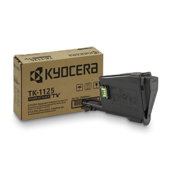Kyocera TK-1125 black toner and cardboard box